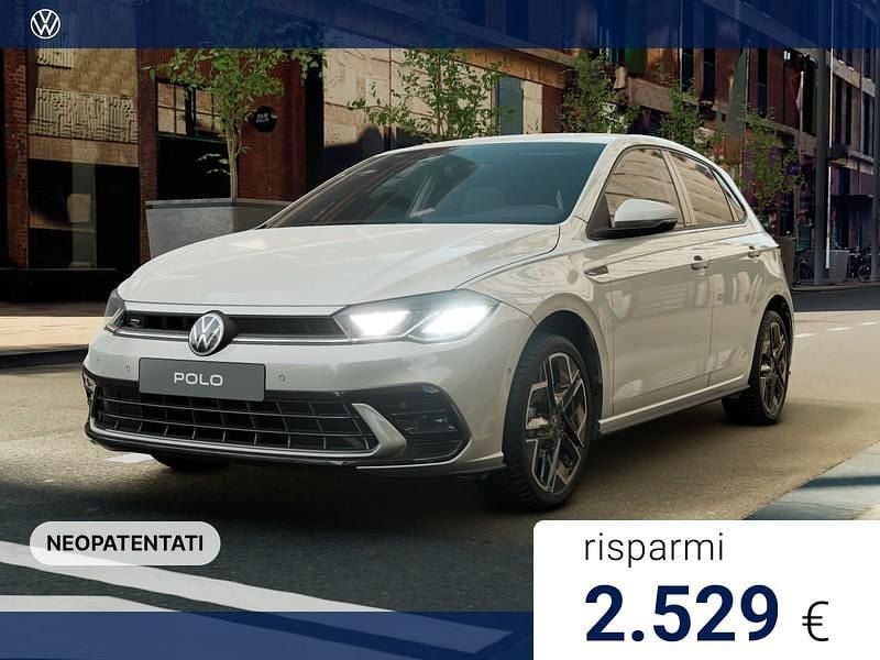 Ascot grey Nuova 2025 VW Polo R-line Plus Tre volumi | 25.500 € (Buon prezzo) - Immagine 1/4
