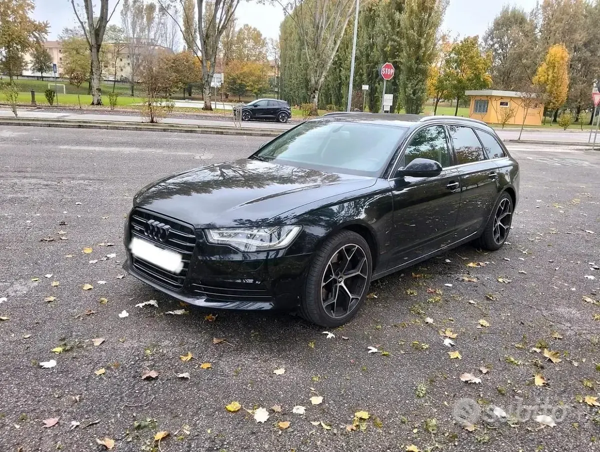 Usata Audi A6 245 CV (180 kW) 2013 Nero Station wagon