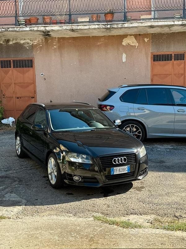 Usata Audi A3 105 CV (77 kW) 2011 Nero Berlina