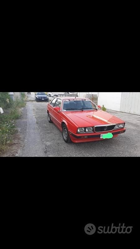 Usata Maserati 222 1987 Rosso Coupé