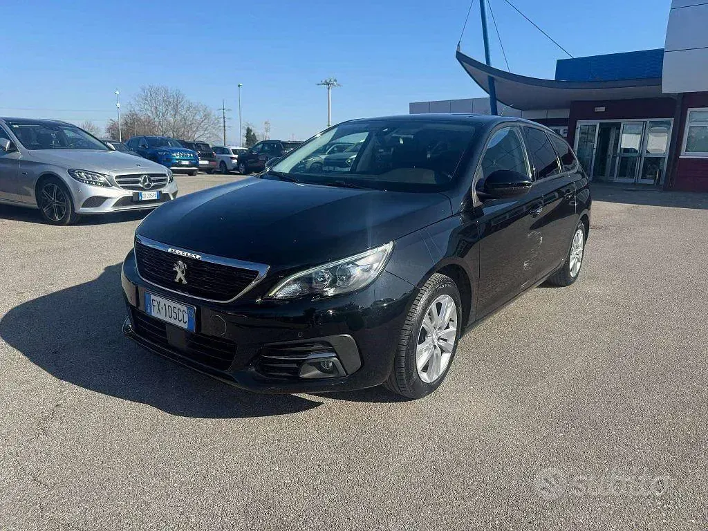Usata Peugeot 308 Business-Line 131 CV (96 kW) 2019 Nero Station wagon