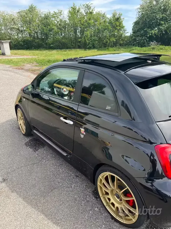 Usata Abarth 595 160 CV (117 kW) 2018 Nero Berlina