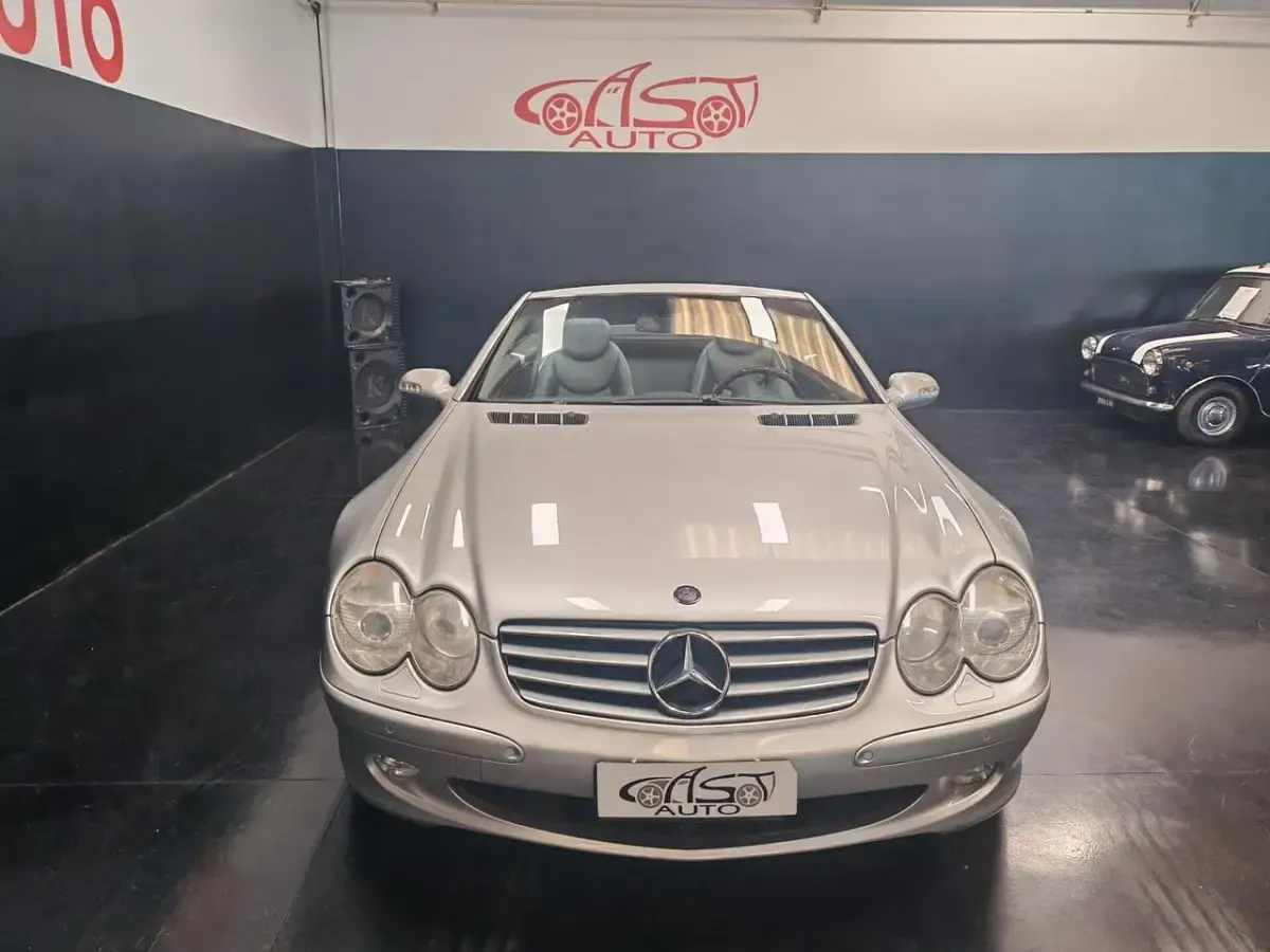 Käytetty Mercedes SL500 306 HP (225 kW) 2001 Hopea Avoauto