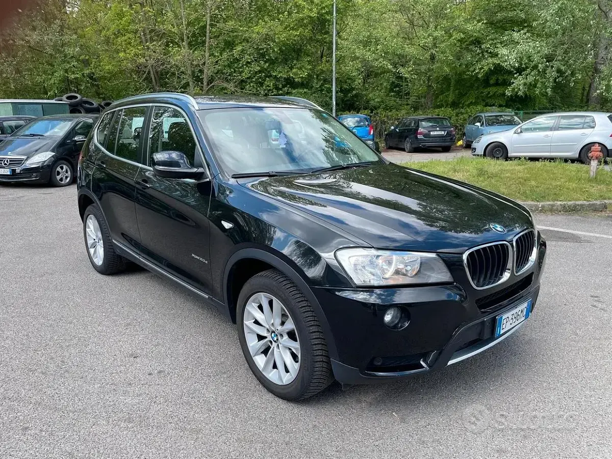 Usado BMW X3 184 CV (135 kW) 2012 Negro SUV