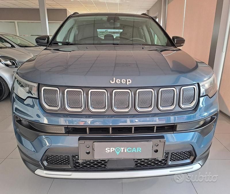 Usata Jeep Compass Limited 130 CV (95 kW) 2022 Blu SUV