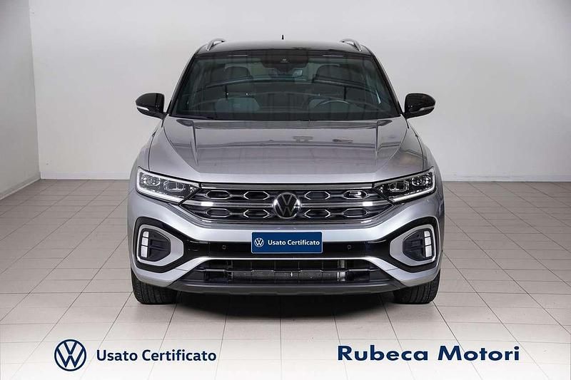 Usata VW T-Roc R-line 110 CV (80 kW) 2022 Argento SUV