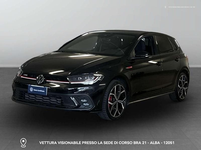 Usata VW Polo GTI 207 CV (152 kW) 2023 2t nero perla Berlina