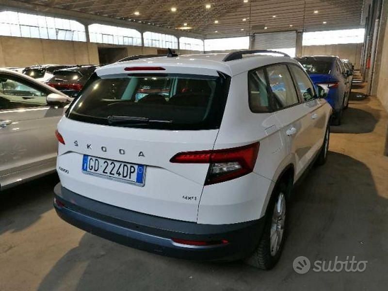 Usata Skoda Karoq Ambition 150 CV (110 kW) 2020 Bianco SUV