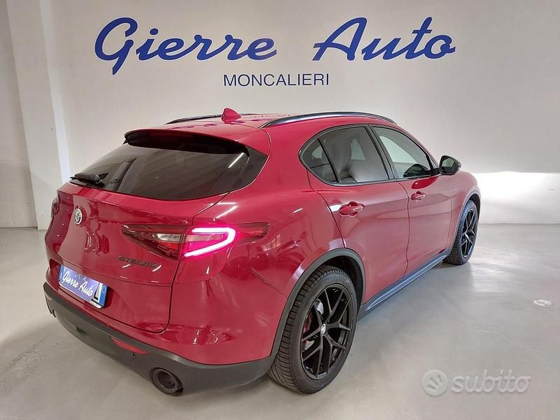 Usata Alfa Romeo Stelvio Tech Edition 190 CV (139 kW) 2019 Rosso SUV