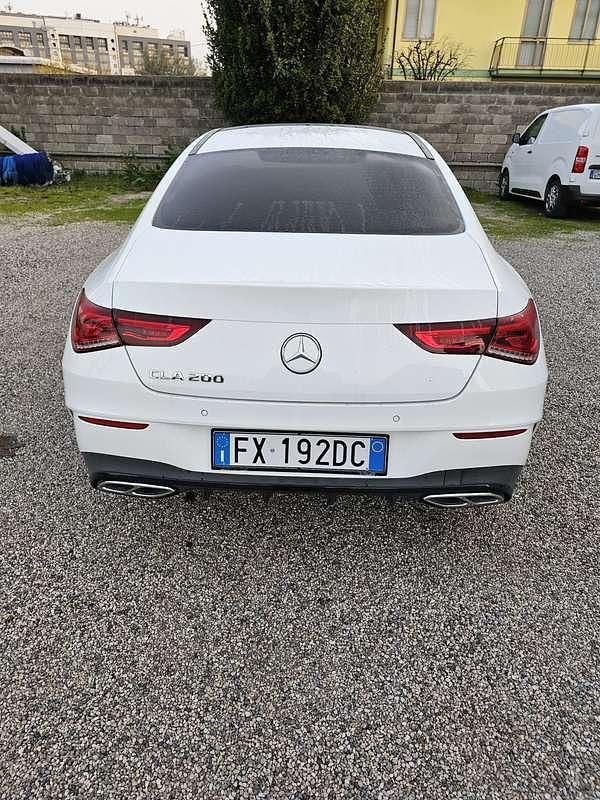 Usata Mercedes CLA200 Premium 163 CV (119 kW) 2019 Bianco Coupé