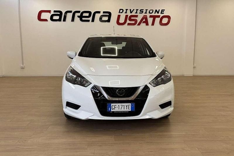 Usata Nissan Micra Acenta 92 CV (67 kW) 2021 Bianco Utilitaria
