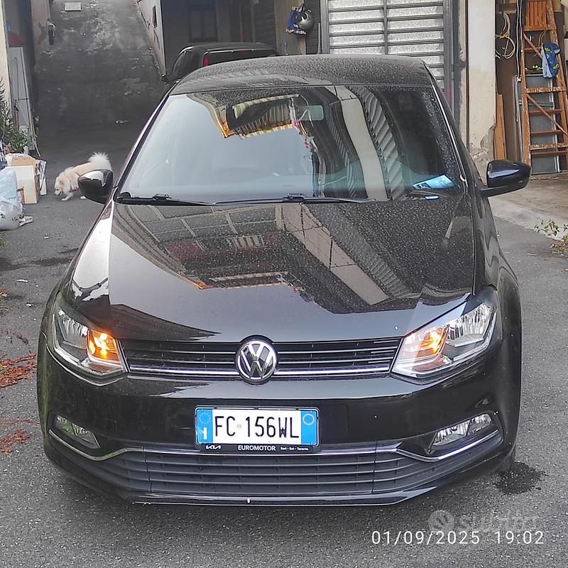 Usata VW Polo 90 CV (66 kW) 2016 Nero Utilitaria