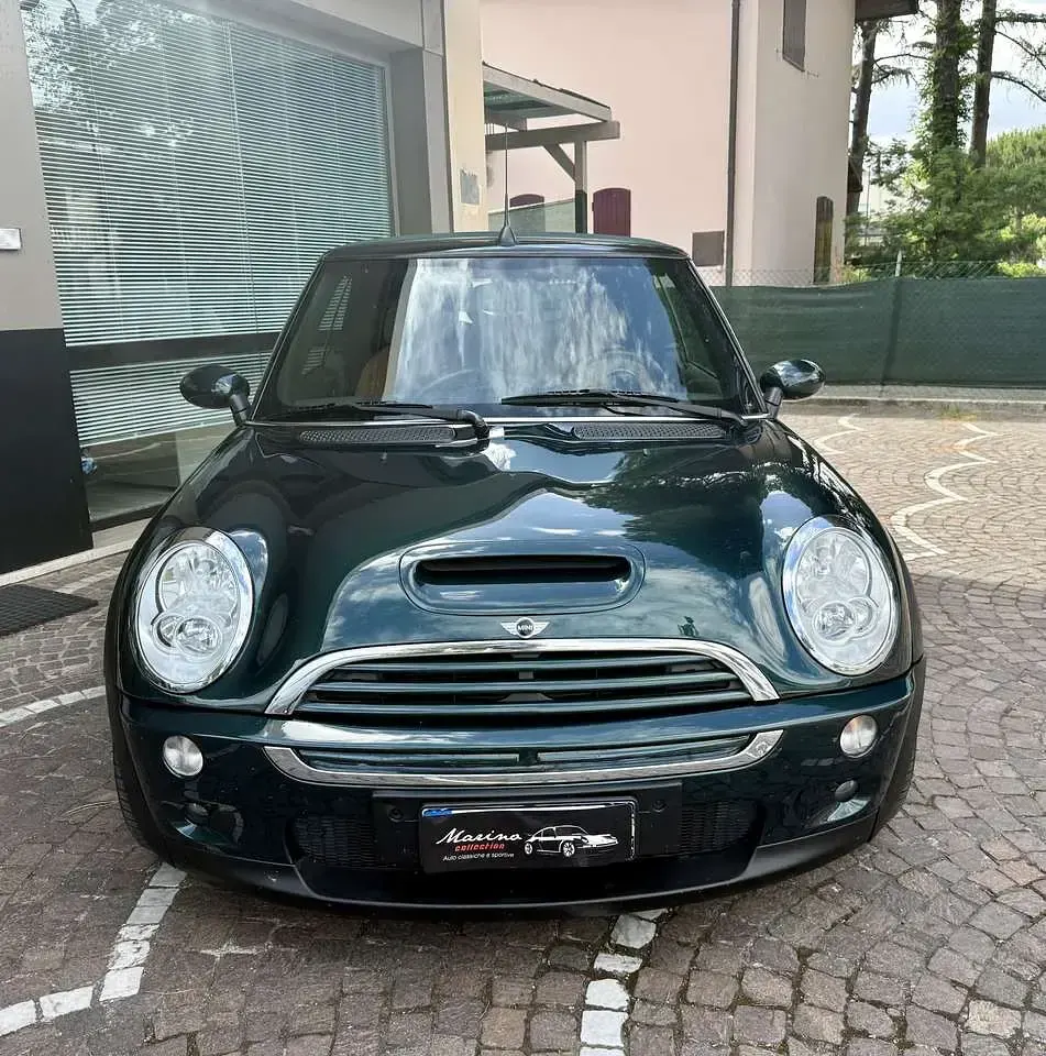 Usata Mini Cooper S Cabriolet 170 CV (125 kW) 2005 Verde Cabrio