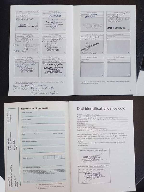 Usata Toyota RAV4 Hybrid Active 155 CV (114 kW) 2017 Polar white SUV