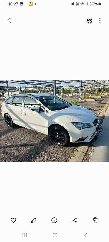 Usata Seat Leon Style 105 CV (77 kW) 2014 Berlina