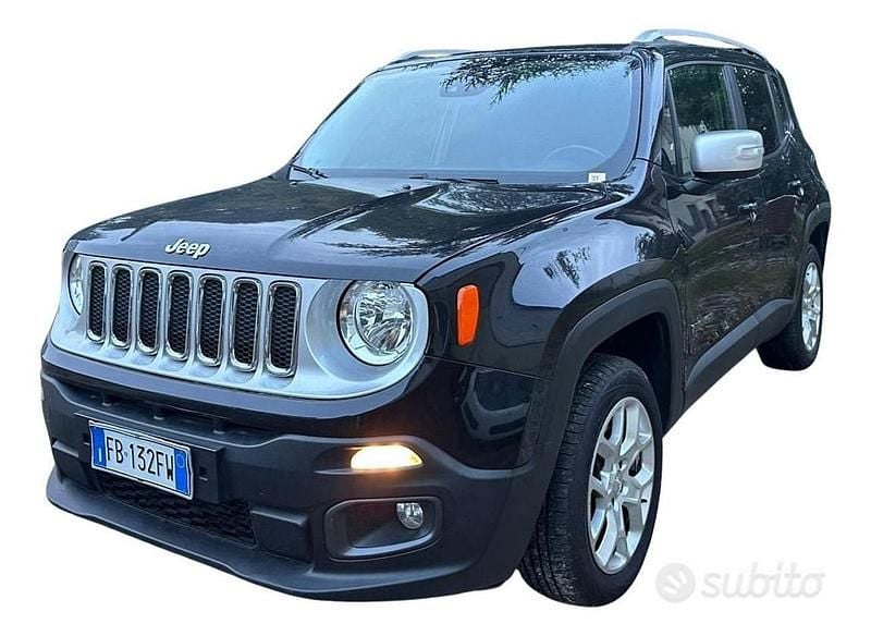 Usata Jeep Renegade Longitude 140 CV (102 kW) 2015 Nero SUV