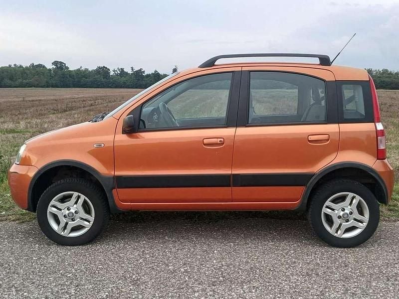 Usata Fiat Panda 4x4 69 CV (50 kW) 2008 Arancione Utilitaria