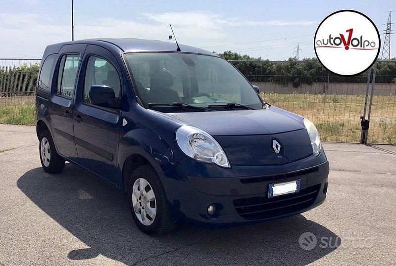 Usata Renault Kangoo 86 CV (63 kW) 2009 Blu Monovolume