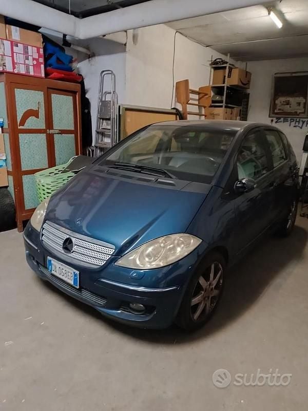 Usata Mercedes A200 Elegance 2004 Blu Berlina
