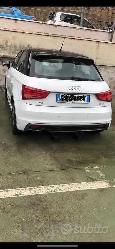 Usata Audi A1 2014 Bianco Utilitaria