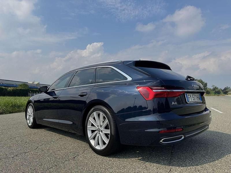 Usata Audi A6 S-Line 286 CV (210 kW) 2019 Blu/azzurro Station wagon