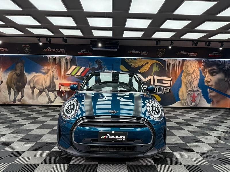 Usata Mini Cooper Cabriolet 136 CV (100 kW) 2021 Blu Cabrio