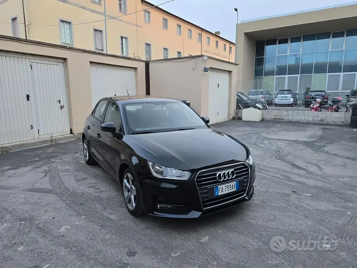 Usata Audi A1 90 CV (66 kW) 2015 Nero Utilitaria