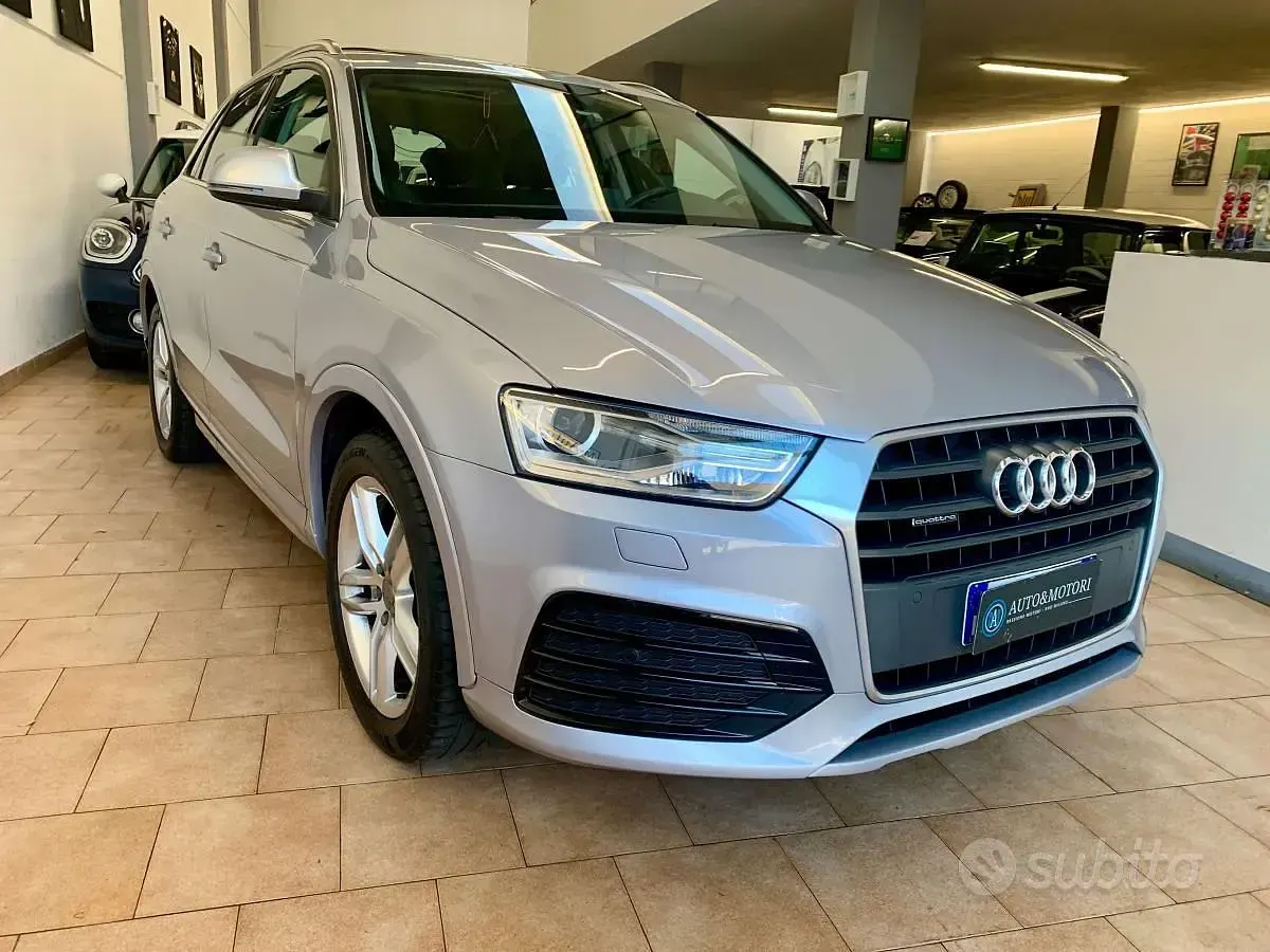 Usata Audi Q3 Ambiente 150 CV (110 kW) 2018 Argento SUV