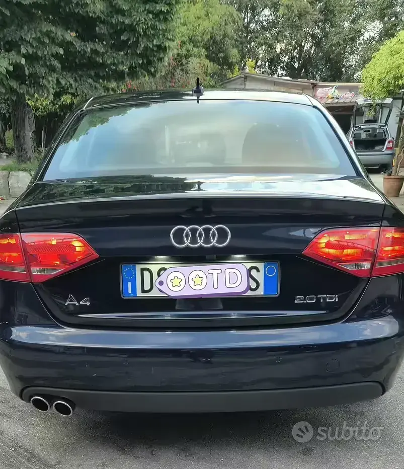 Usata Audi A4 143 CV (105 kW) 2008 Bluazzurro Berlina