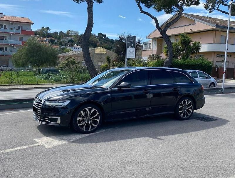 Usata Audi A6 Business 150 CV (110 kW) 2015 Nero Station wagon
