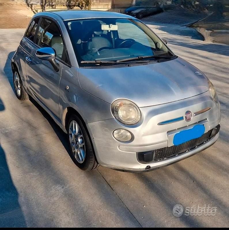 Usata Fiat 500 95 CV (69 kW) 2011 Grigio Utilitaria