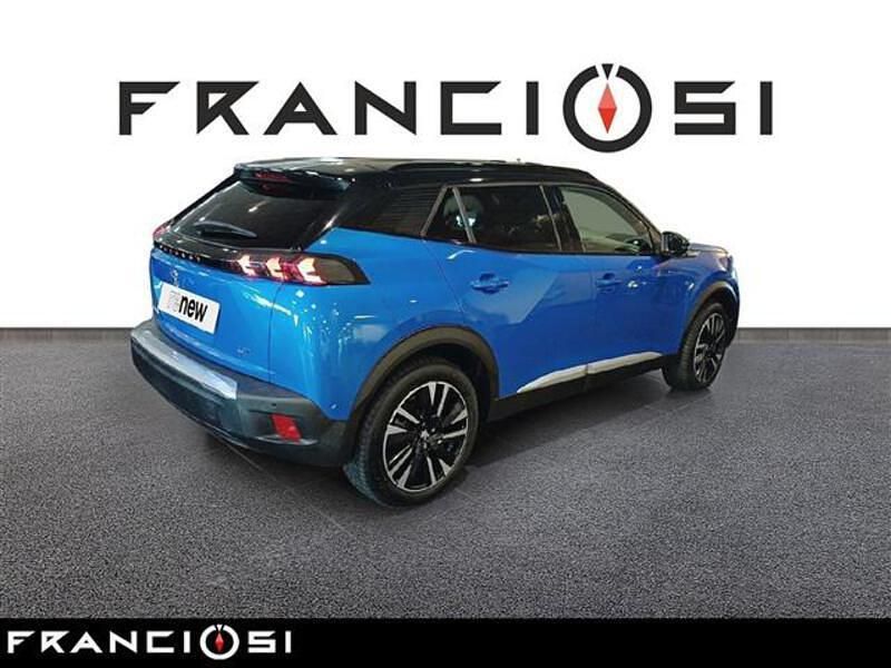 Usata Peugeot e-2008 Active 100 kW (136 CV) 2021 Blu SUV