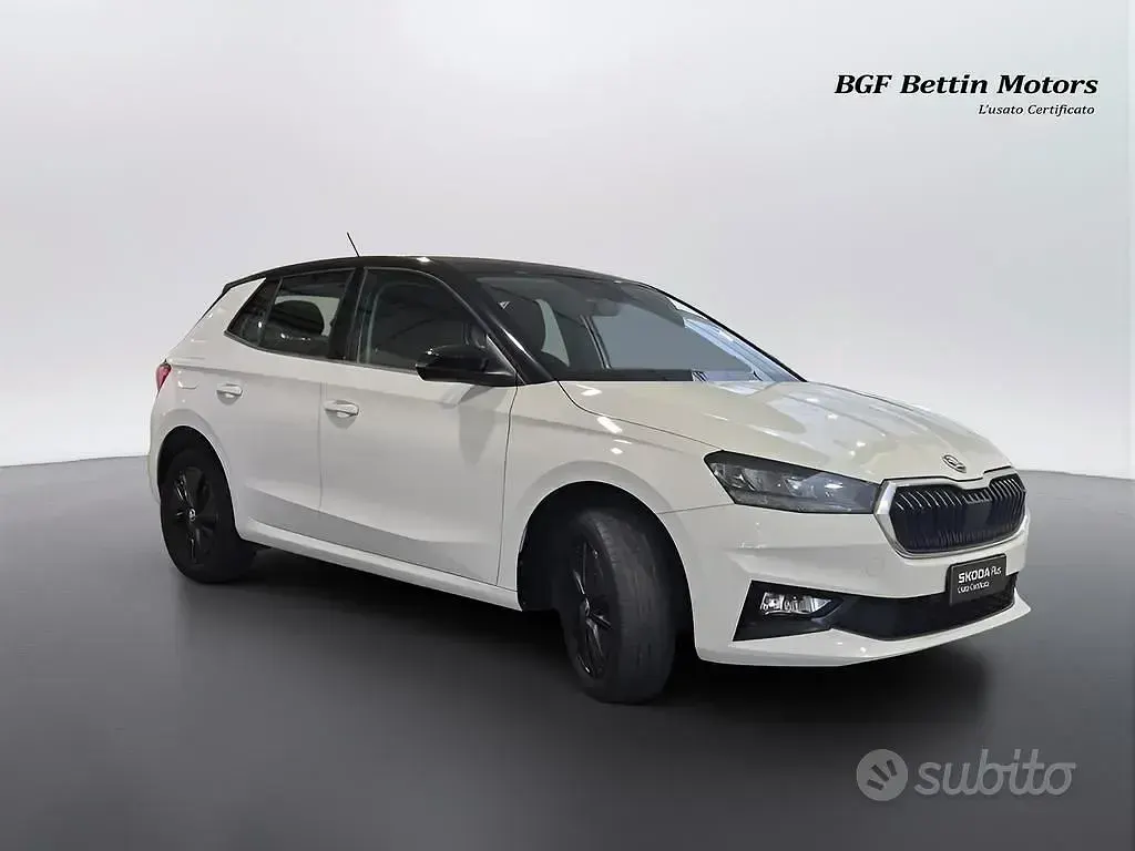 Usata Skoda Fabia Style 110 CV (80 kW) 2021 Bianco Utilitaria