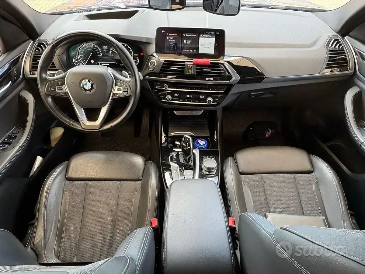 Usata BMW X3 xLine 190 CV (139 kW) 2018 Blu SUV