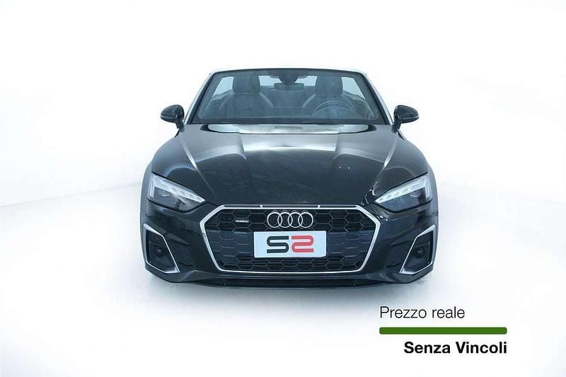 Usata Audi A5 Cabriolet S-Line 265 CV (194 kW) 2022 Nero Cabrio