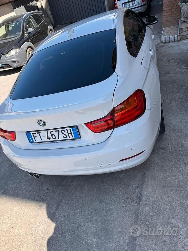 Usata BMW 420 190 CV (139 kW) 2015 Bianco Coupé