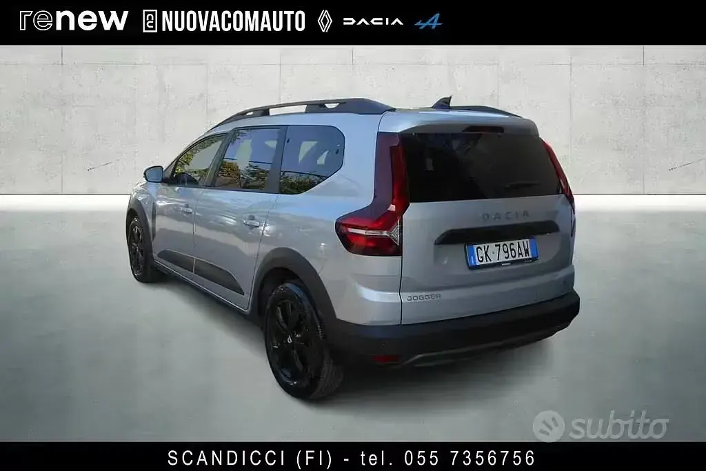 Usata Dacia Jogger Extreme 101 CV (74 kW) 2022 Argento Monovolume