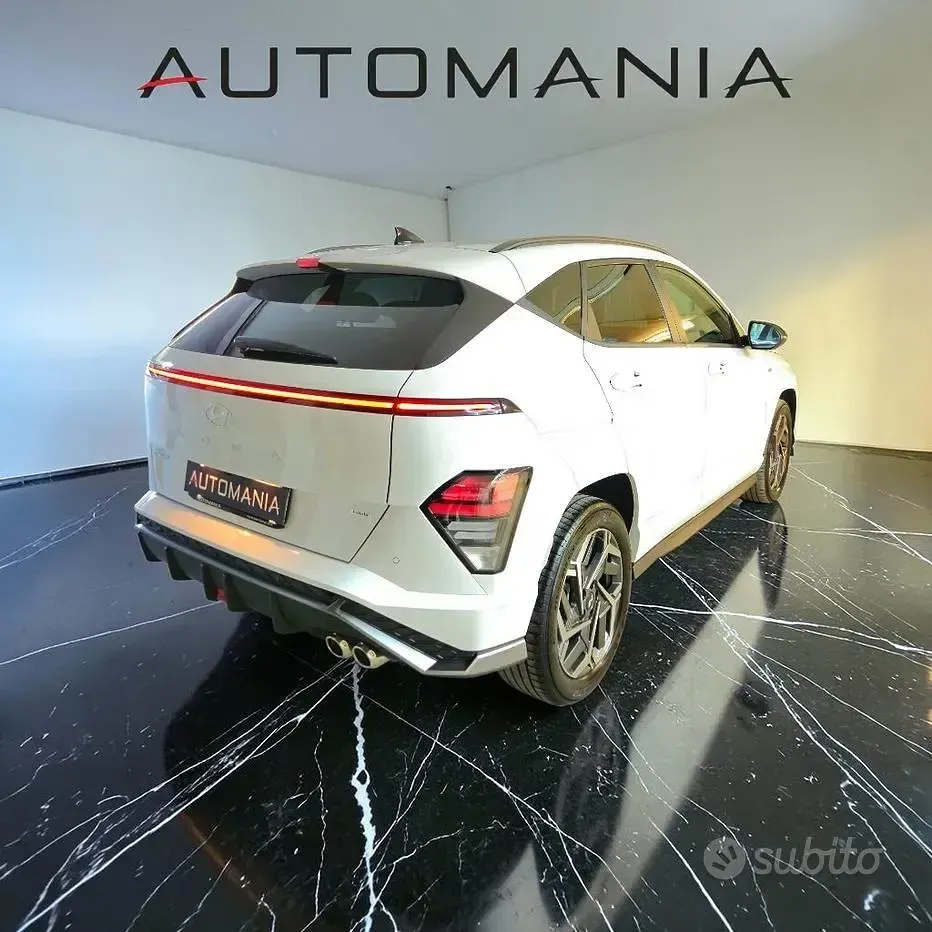 Usata Hyundai Kona N Line 105 CV (77 kW) 2024 Bianco SUV