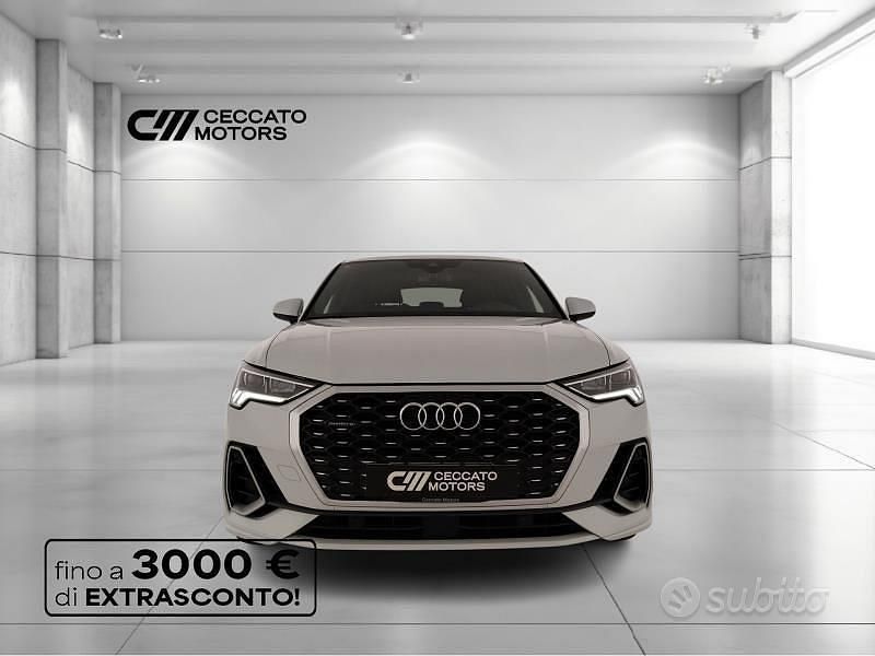 Usata Audi Q3 Sportback S-Line 150 CV (110 kW) 2021 Bianco SUV