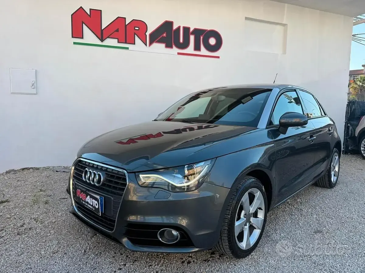 Usata Audi A1 S-Line 90 CV (66 kW) 2014 Grigio Utilitaria