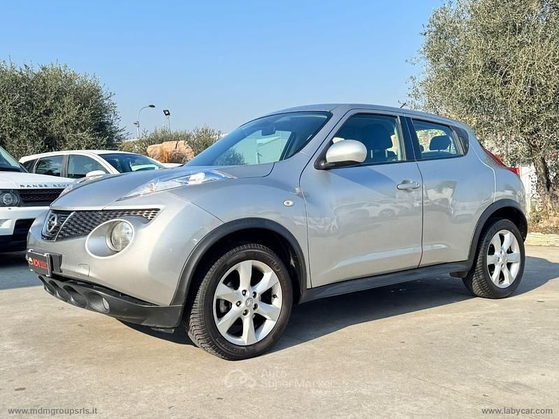 Argento Usata 2010 Nissan Juke Tekna SUV | 5700 € (Buon prezzo) - Immagine 1/4