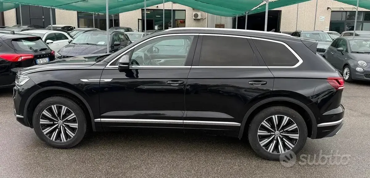 Usata VW Touareg Advance 231 CV (169 kW) 2019 Nero SUV