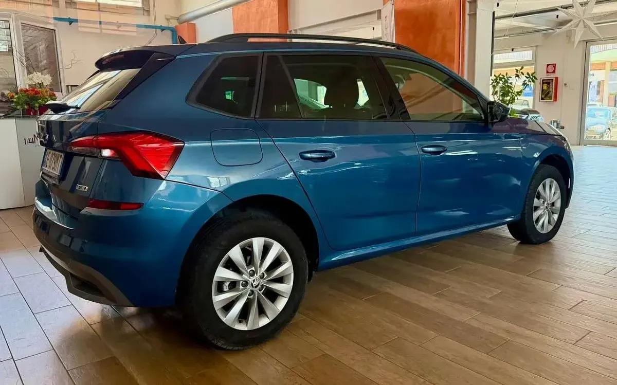 Usata Skoda Kamiq Monte Carlo 90 CV (66 kW) 2021 Blu/azzurro SUV