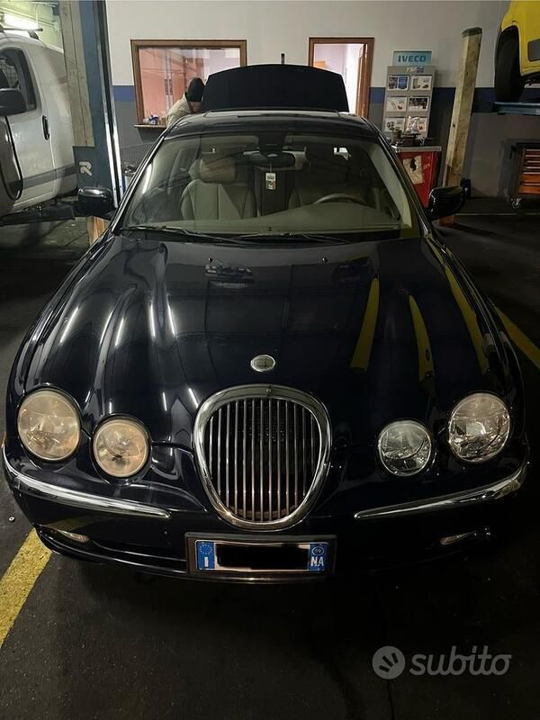 Blu Usata 1999 Jaguar S-Type S Tre volumi | 5000 € (Buon prezzo) - Immagine 1/4