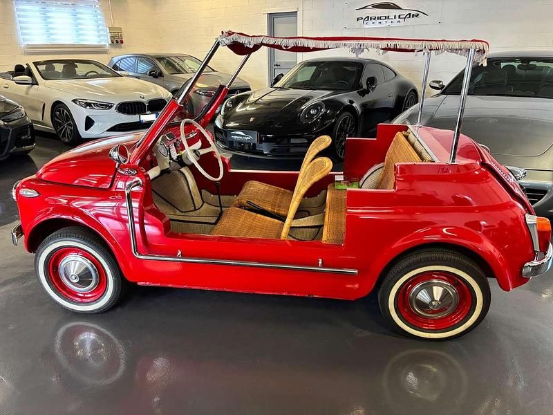 Usata Fiat 500 18 CV (13 kW) 1974 Rosso Cabrio