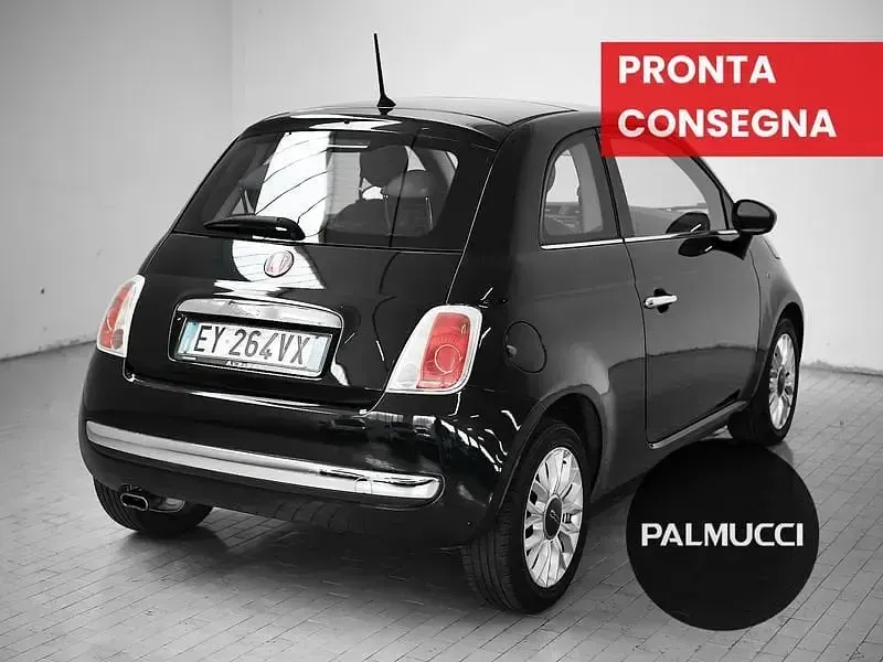 Usata Fiat 500 Lounge 69 CV (50 kW) 2015 Nero Utilitaria
