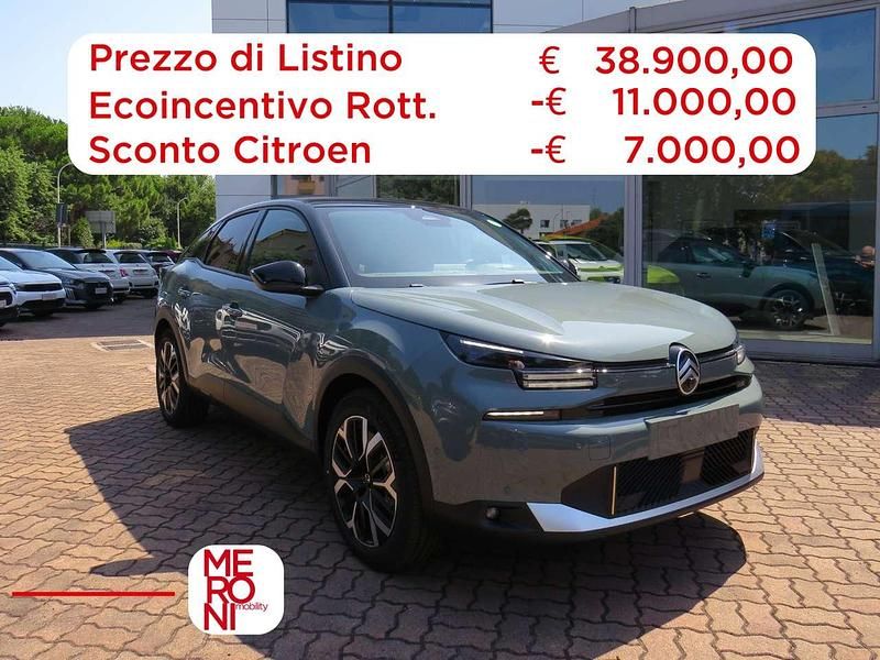 Verde Nuova 2025 Citroën e-C4 Berlina | 20.900 € (Buon prezzo) - Immagine 1/4