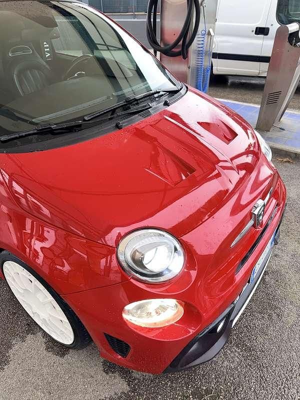 Usata Abarth 500C 135 CV (99 kW) 2013 Rosso Cabrio