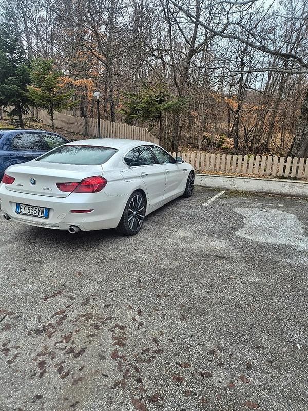 Usata BMW 640 Efficient Dynamics 313 CV (230 kW) 2015 Bianco Coupé