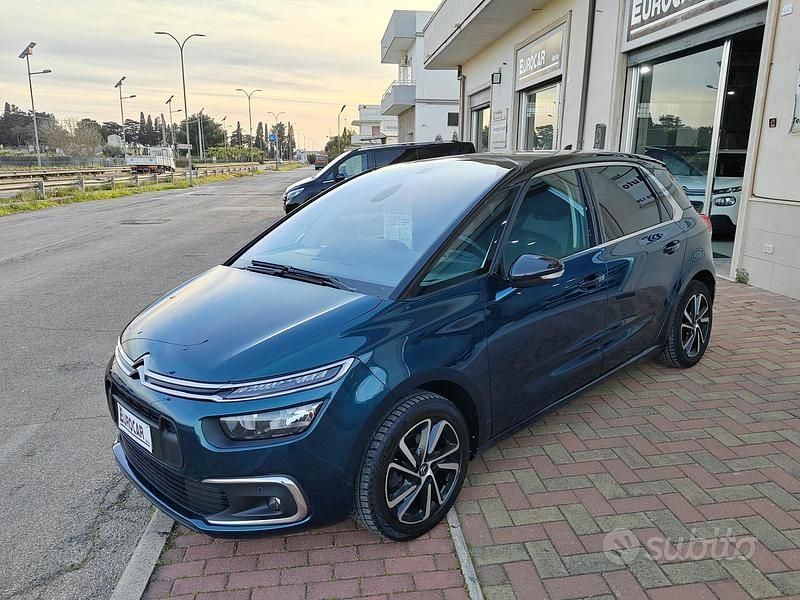 Usata Citroën C4 SpaceTourer Feel 131 CV (96 kW) 2019 Verde Monovolume